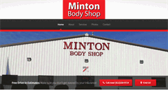 Desktop Screenshot of mintonbody.com
